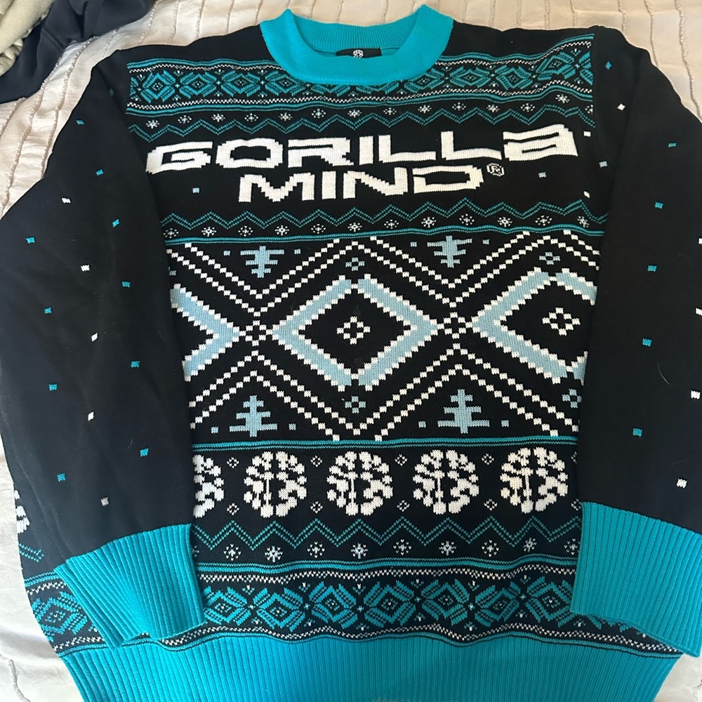 Gorilla Mind Ugly Sweater